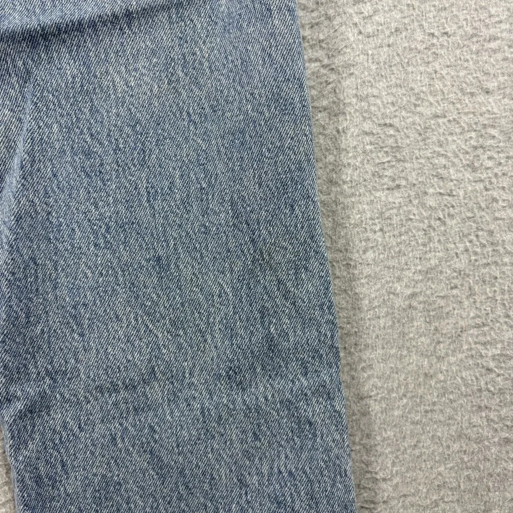 Vintage Levis 501 Button Fly Blue Denim Jeans Made In USA 32x30 Medium Wash 1991